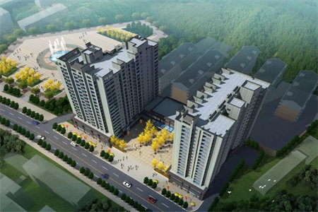 金地翰林3室2厅1卫112㎡带车库毛坯